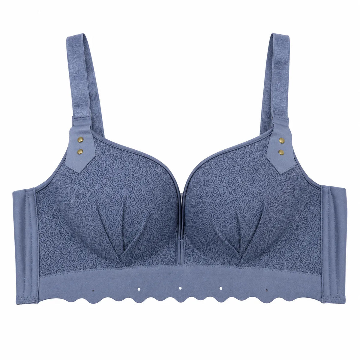 Women's Seamless Full Coverage Wire-Free Bra - Slate Blue