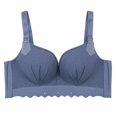 Women's Seamless Full Coverage Wire-Free Bra - Slate Blue
