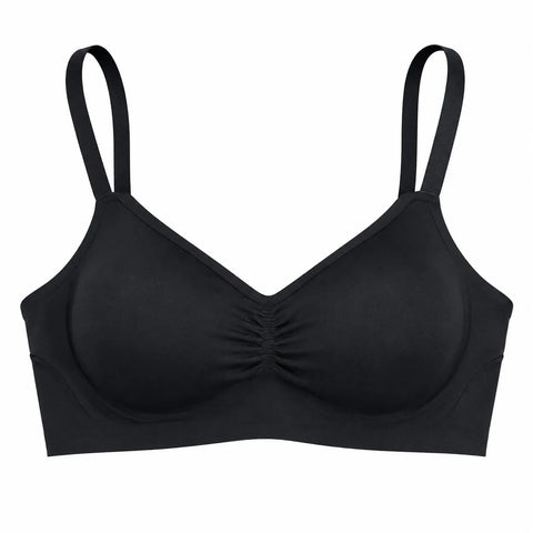 Women's Seamless Full Coverage Wire-Free Everyday Bra - Black