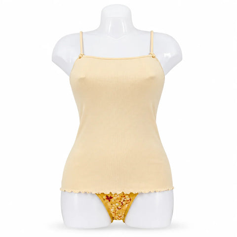 Women's Cotton Camisole & Floral Printed Panty Set